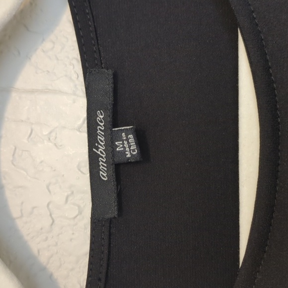 Ambiance black sleeveless drawstring side cut out midi dress - Picture 7 of 11